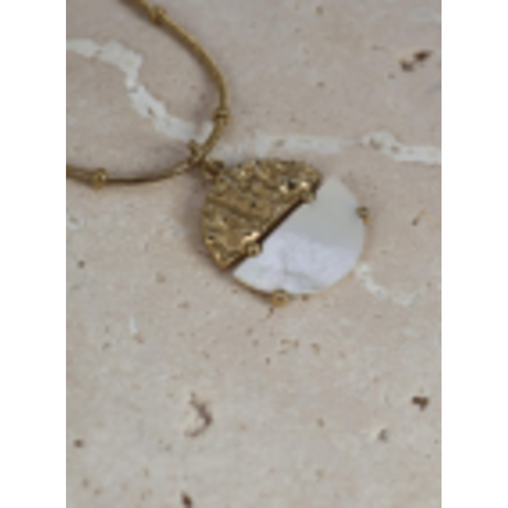 NOEVAH NOEVAH COLLIER OPHELIA NACRE