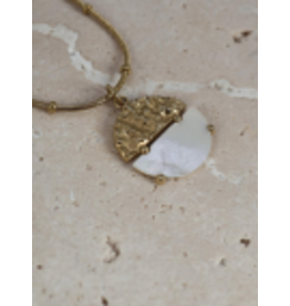 NOEVAH NOEVAH COLLIER OPHELIA NACRE