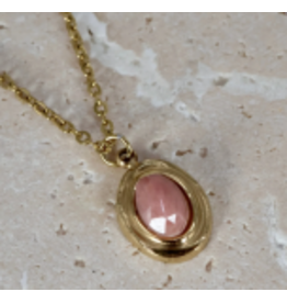 NOEVAH NOEVAH COLLIER FREESIA RHODOCROSITE