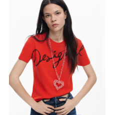 DESIGUAL DESIGUAL 26E TSHIRT FLORENCIA ROUGE
