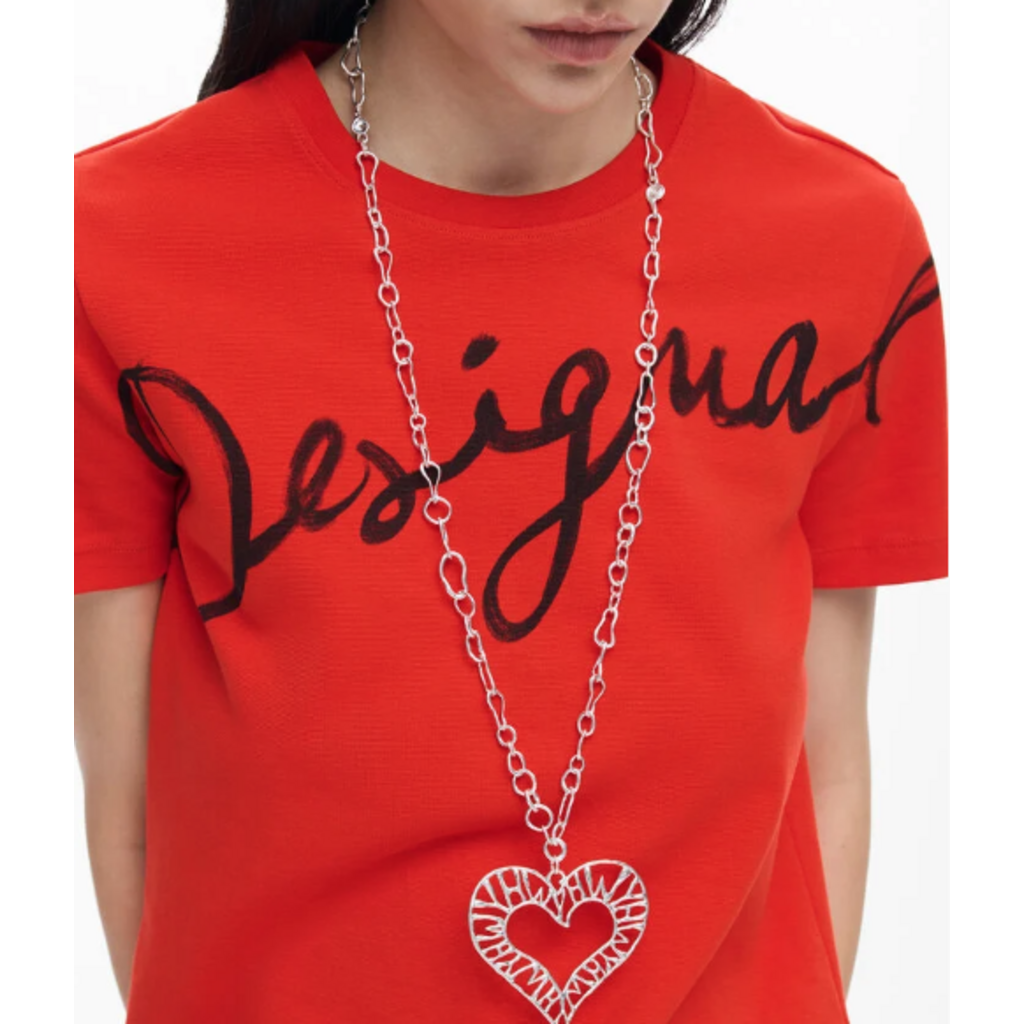 DESIGUAL DESIGUAL 26E TSHIRT FLORENCIA ROUGE