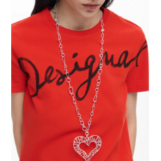 DESIGUAL DESIGUAL 26E TSHIRT FLORENCIA ROUGE
