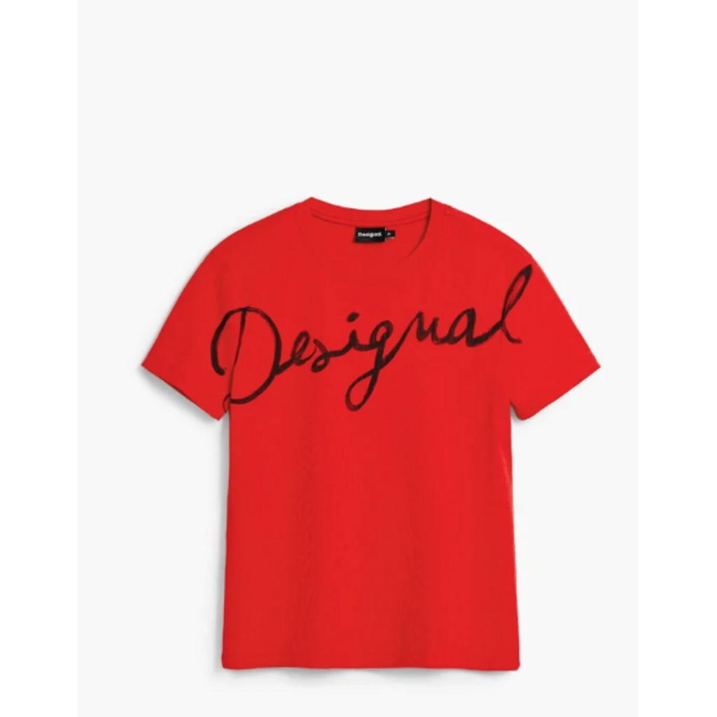 DESIGUAL DESIGUAL 26E TSHIRT FLORENCIA ROUGE
