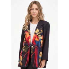 M MADE IN ITALY M MADE IN ITALY 26E 26/25001Y VESTON PERROQUET NOIR