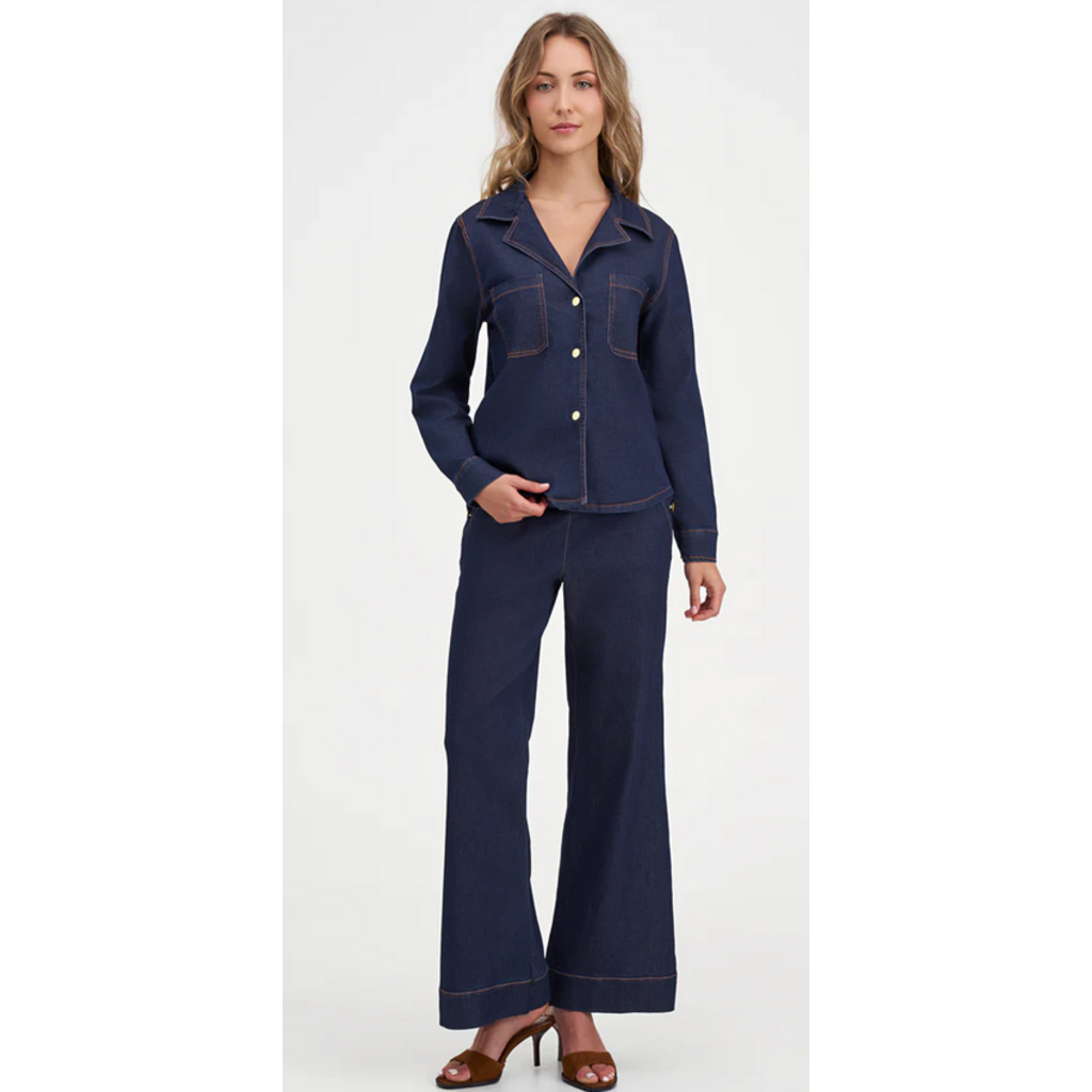 M MADE IN ITALY M MADE IN ITALY 26E 11/12662Y PANTALON LEGER MARINE