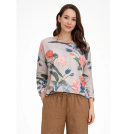 M MADE IN ITALY M MADE IN ITALY 26E 33/9006Y TRICOT ETE FLEUR AVOINE