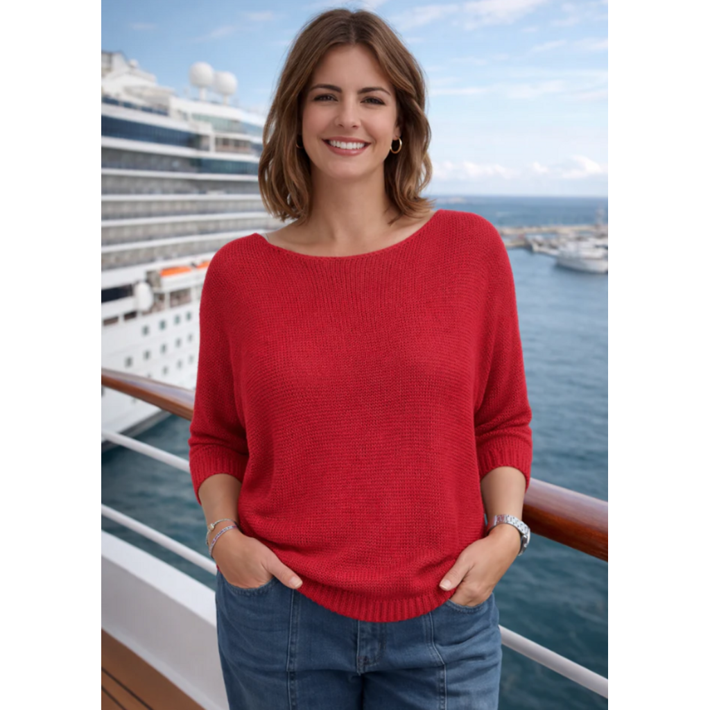 M MADE IN ITALY M MADE IN ITALY 26E 33/1395Y TRICOT ETE RUBIS