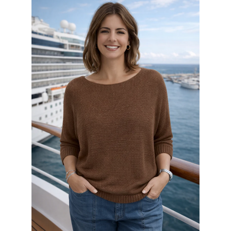 M MADE IN ITALY M MADE IN ITALY 26E 33/1395Y TRICOT ETE MOCHA