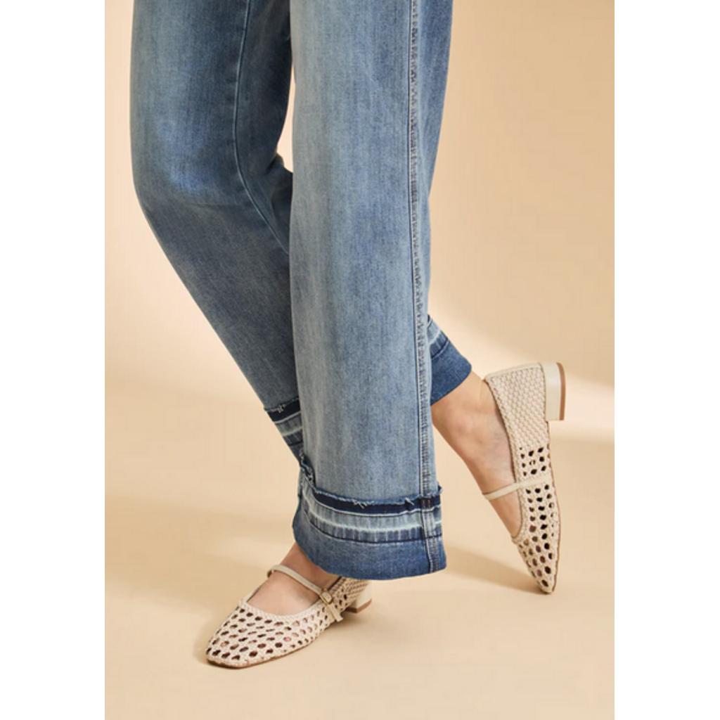 FDJ FDJ 26E 2751779 OLIVIA JEAN WIDE LIGHT WASH