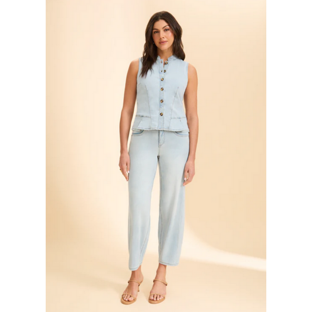 FDJ FDJ 26E 2795370 JEAN COUPE BARIL LIGHT BLUE