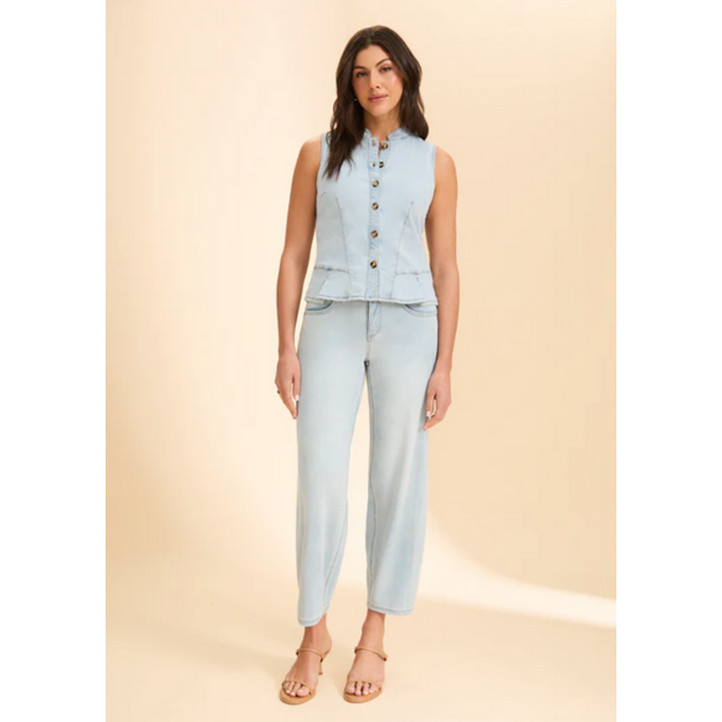 FDJ FDJ 26E 2795370 JEAN COUPE BARIL LIGHT BLUE