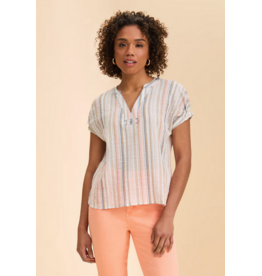 FDJ FDJ 26E 7890818 TOP M COURTES COL V MULTI STRIPE