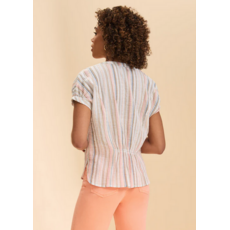 FDJ FDJ 26E 7890818 TOP M COURTES COL V MULTI STRIPE