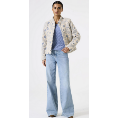 GARCIA GARCIA 26E JACKET TEXTURE DOUX FLEURS SOFT IVORY