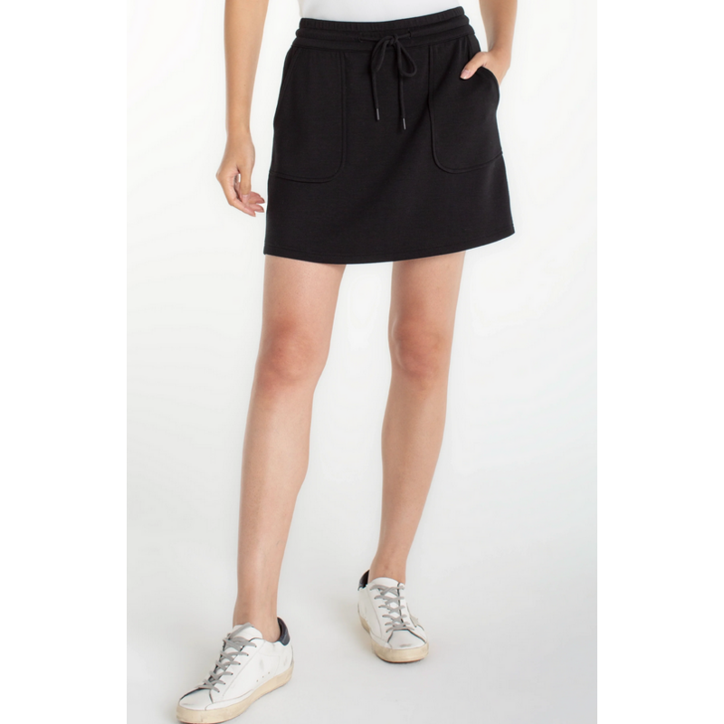 LIVERPOOL LIVERPOOL 26E SKORT PULL ON BLACK