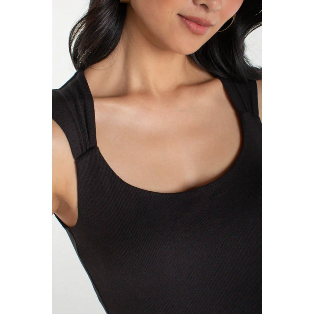 LIVERPOOL LIVERPOOL 26E CAMI TRICOT DOUBLEE NOIR