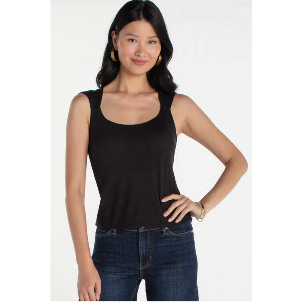 LIVERPOOL LIVERPOOL 26E CAMI TRICOT DOUBLEE NOIR