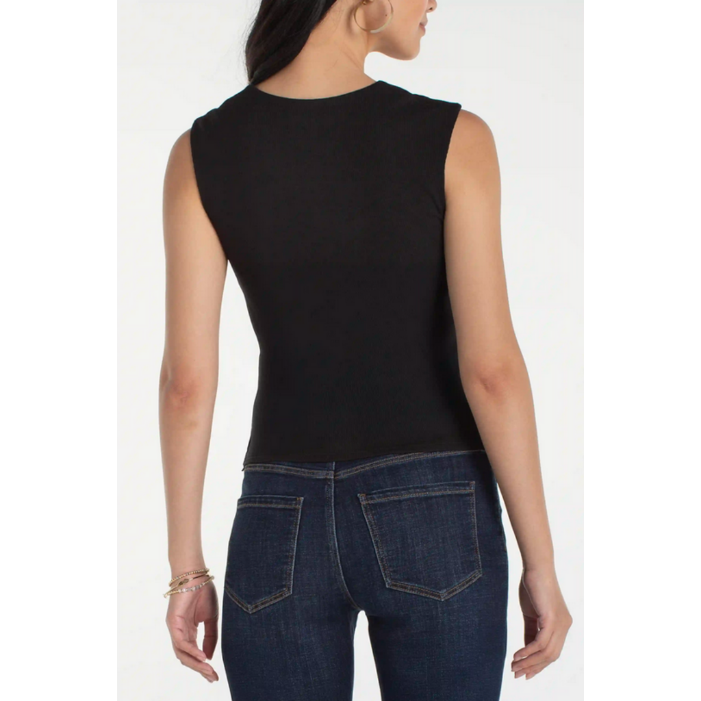 LIVERPOOL LIVERPOOL 26E CAMI TRICOT DOUBLEE NOIR