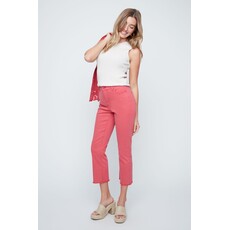 RENUAR RENUAR 26E PANTALON 7/8 TENCEL TERRACOTTA ROSE