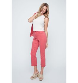 RENUAR RENUAR 26E PANTALON 7/8 TENCEL TERRACOTTA  ROSE