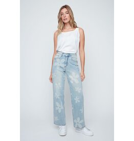 RENUAR RENUAR 26E JEAN EVASE MARGUERITES DAISY WASH