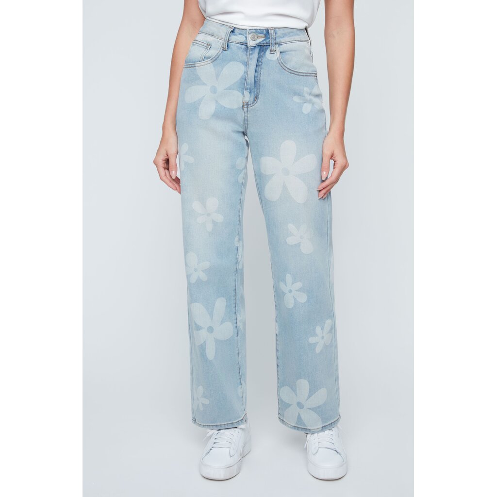 RENUAR RENUAR 26E JEAN EVASE MARGUERITES DAISY WASH