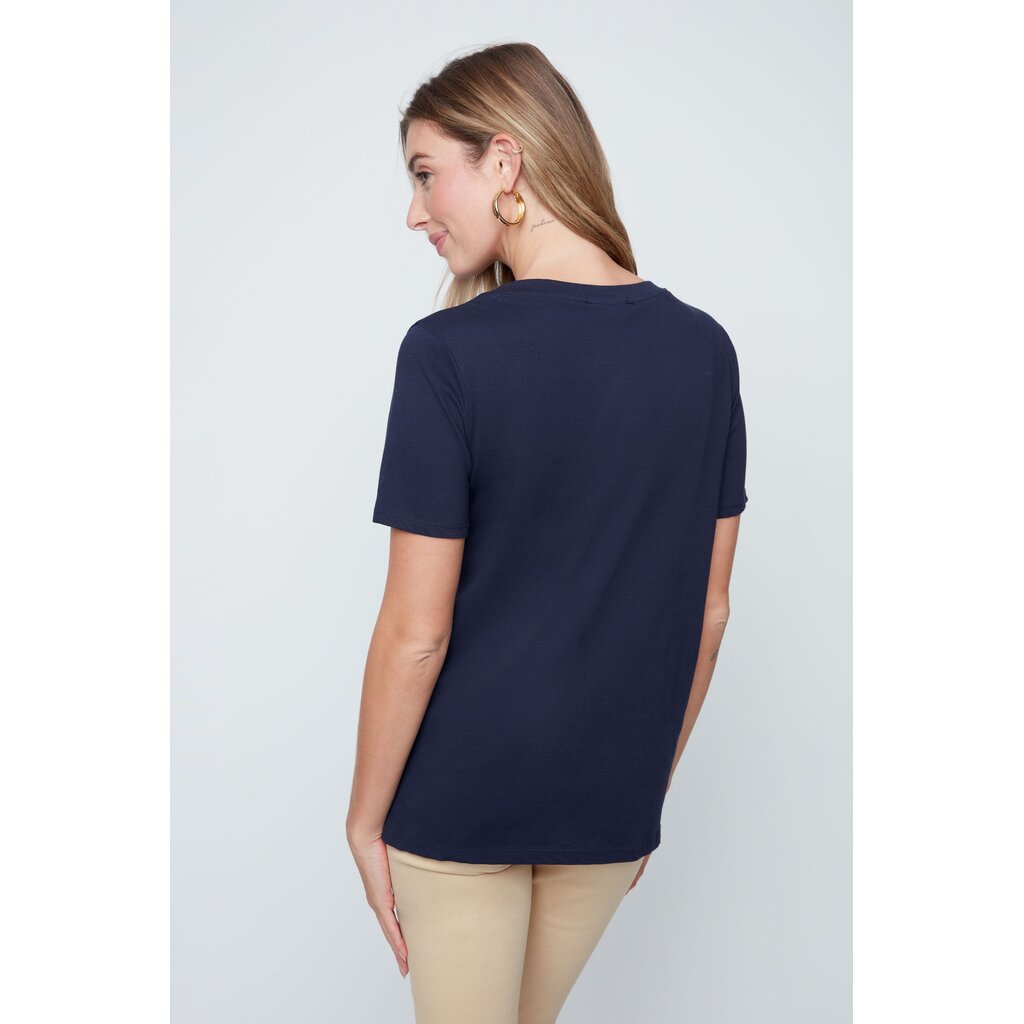 RENUAR RENUAR 26E TSHIRT COEUR NEW MIDNIGHT