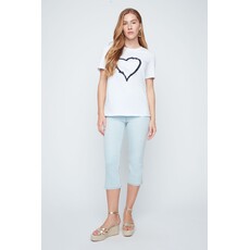 RENUAR RENUAR 26E TSHIRT COEUR BLANC