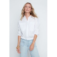 RENUAR RENUAR 26E CHEMISE COURTE MANCHE 7/8 CREME