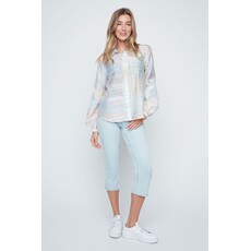 RENUAR RENUAR 26E CHEMISE PATCHWORK M BRODEE MULTI