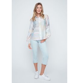 RENUAR RENUAR 26E CHEMISE PATCHWORK M BRODEE MULTI