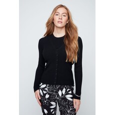 RENUAR RENUAR 26E VESTE TRICOT NOIR