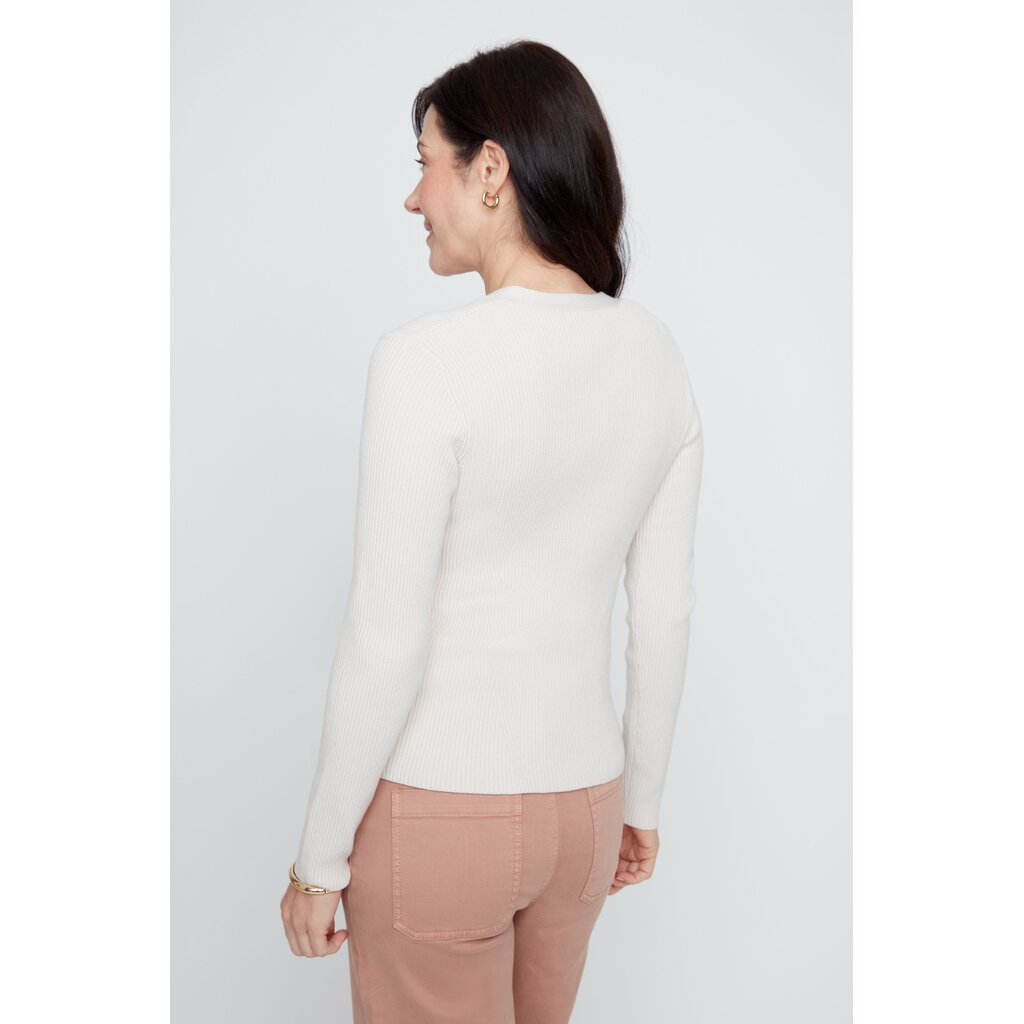 RENUAR RENUAR 26E VESTE TRICOT OYSTER