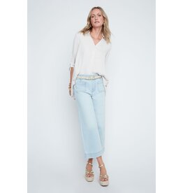 RENUAR RENUAR 26E BLOUSE AIRFLOW CROISEE OYSTER