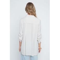 RENUAR RENUAR 26E BLOUSE AIRFLOW CROISEE OYSTER