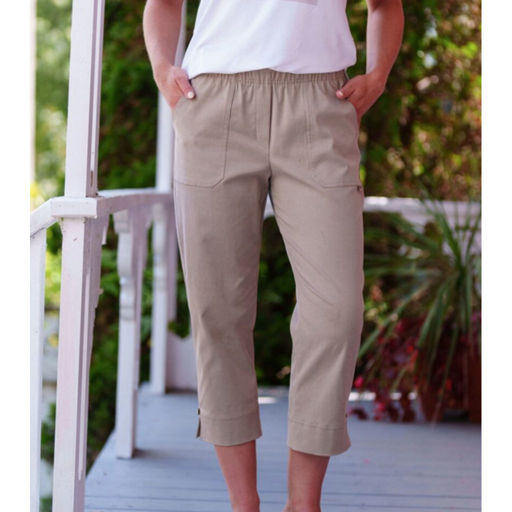 RIEN NE SE PERD TOUT SE CREE RIEN NE SE PERD 26E PANTALON 3/4 VINO NATUREL