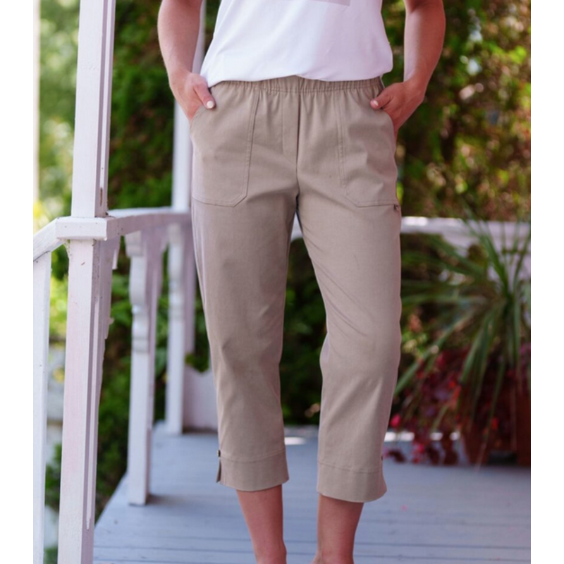 RIEN NE SE PERD TOUT SE CREE RIEN NE SE PERD 26E PANTALON 3/4 VINO NATUREL