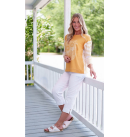 RIEN NE SE PERD TOUT SE CREE RIEN NE SE PERD 26E PANTALON 3/4 VINO BLANC