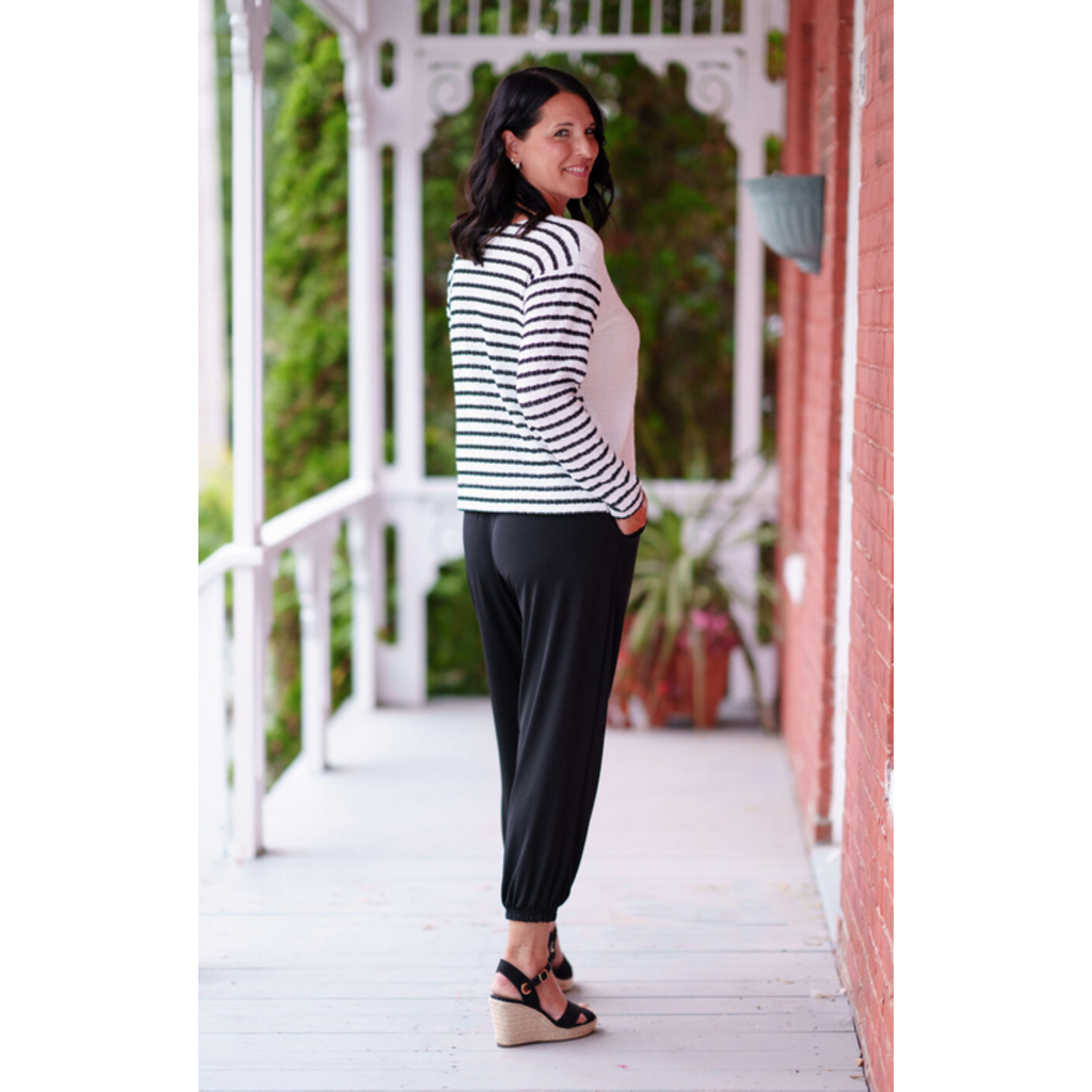 RIEN NE SE PERD TOUT SE CREE RIEN NE SE PERD 26E TOP REVERSIBLE COLLINS RAYE SABLE/BLANC