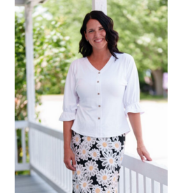 RIEN NE SE PERD TOUT SE CREE RIEN NE SE PERD 26E BLOUSE TONIQUE BLANC