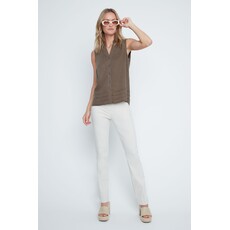 RENUAR RENUAR 26E BLOUSE SANS MANCHE KAKI