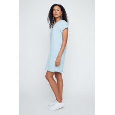 RENUAR RENUAR 26E ROBE COURTE COL V CHAMBRAY