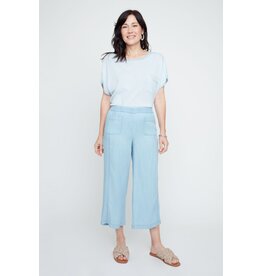 RENUAR RENUAR 26E GAUCHO POCHES AVANT CHAMBRAY