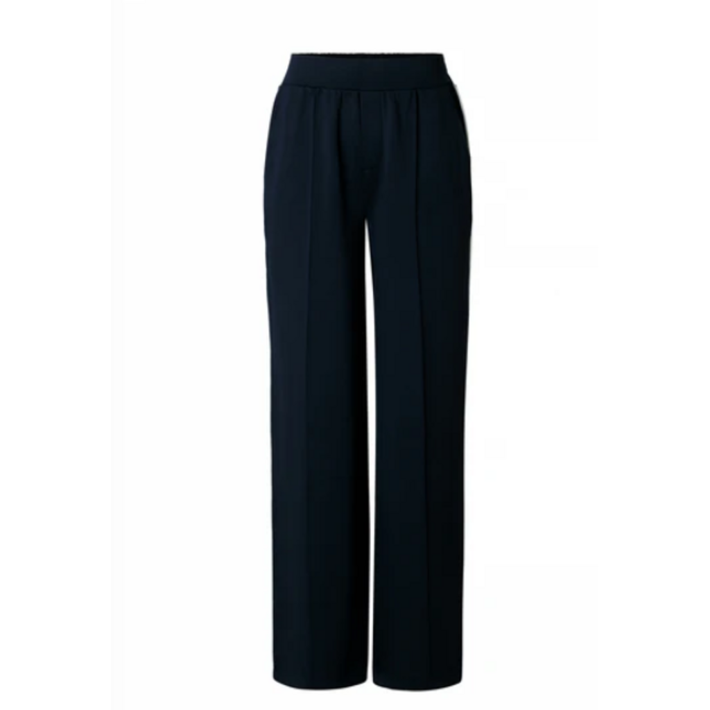 YEST YEST 26E PANT ILMA LIGNE SUR COTE NAVY/BLANC