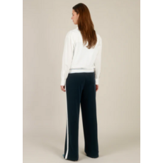 YEST YEST 26E PANT ILMA LIGNE SUR COTE NAVY/BLANC