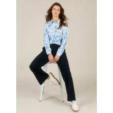 YEST YEST 26E PANTALON INA WIDE LEG NAVY