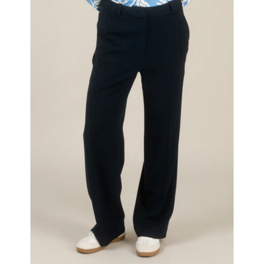 YEST YEST 26E PANTALON INA WIDE LEG NAVY