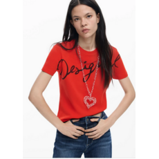 DESIGUAL DESIGUAL 26E TSHIRT FLORENCIA ROUGE