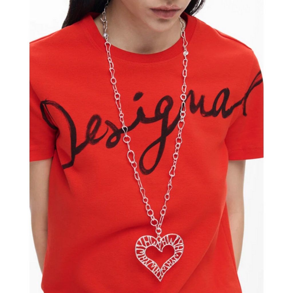 DESIGUAL DESIGUAL 26E TSHIRT FLORENCIA ROUGE