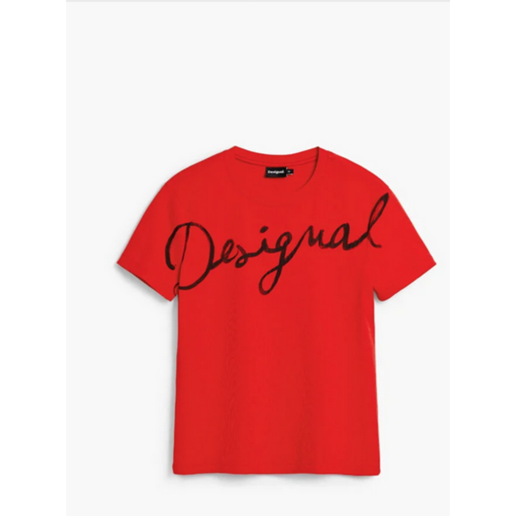 DESIGUAL DESIGUAL 26E TSHIRT FLORENCIA ROUGE
